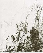 Jean Francois Millet The Girl in front of the haystack china oil painting artist